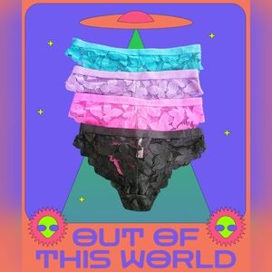 Juicy Couture Floral Lace Panties *NWOT